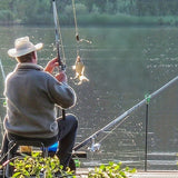 Fishing Adjustable Extending Banksticks Telescopic Bank Sticks Holder Set