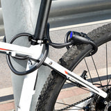 Anti-Theft Security Bike Cable Lock with Mounting Bracket and 2 Keys