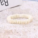 4 PCS 19 Momme Mulberry Silk Scrunchies Elastic Hair Ties for Women