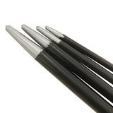 4-Piece Set Pry Bar Tools Wrecking Hand Tool for Automotive Machinery Aligning and Prying