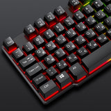 Gaming Keyboard and Mouse Set for PC Laptop Rainbow with RGB Backlight USB