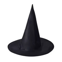 12Pcs Halloween Witch Hats – Wizard Costume Accessories with Nylon Rope
