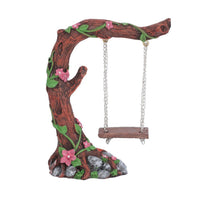 Resin Fairytale Garden Swing Garden Figurines Decoration