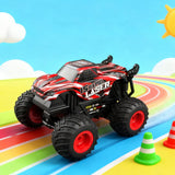 RC Dinosaur Monster Truck 1:20 Scale Toy with Lights and Music Red