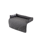 Plaid Water-resistant Sofa Cover for Pet Couch Cover Dogs Bed Cushion Gray