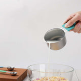 Measuring Cups & Spoons Set Heavy Duty Stainless Steel Fits in Spice Jars for Baking & Cooking
