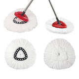Replacement Spin Mop Head Set Compatible with O-Cedar EasyWring Spin Mop Style 2
