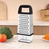 Cheese Grater With Container Box Grater Stainless Steel Graters for Kitchen