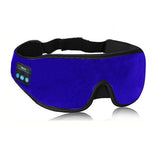 Bluetooth 5.2 Sleep Mask Wireless Stereo Music Headphone Blackout Eye Mask Blue