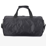 Gym Duffle Bag Travel Duffel Bag Outdoor Shoulder Sports Bag Black and White