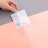2 PCS Binder with 40 Page Clear Folderfor Certificate & Office Project Document Organizer Pink