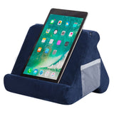 Reading Pillow 3 Angle Lap Cushion for Bed Sofa Navy Blue