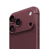 Camera Lens Protector Aluminum Hollow for iPhone 18 Pro Max 18 Pro Wine Red