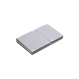 Foldable Bluetooth Keyboard Wireless Portable Keyboard Rechargeable for Laptop Tablet Smartphone Device Silver