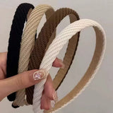 4PCS Thin Fabric Hairbands for Women Non-Slip Fashion Hair Accessories