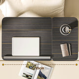 Foldable Laptop Bed Desk for Couch Sofa Large Lap Desk Tray Table with Cup Holder and Tablet Slot