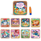 Reusable Water Coloring Book Water Doodle Painting Book Toy Style 2