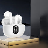 Bluetooth 5.3 Headphones Wireless Stereo Ear Buds with LED Display