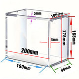 5mm Acrylic Easy Attached Case for Pokemon ETB Cards Figures
