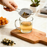 3 Pcs Stainless Steel Fine Mesh Strainers with Long Handles