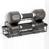 5Pcs Adhesive Shower Caddy Bathroom Wall Organizer Rack Black