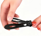 Large Opening Nail Clippers Cutter Trimmer Manicure Scissors For Thick Nails Black