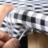 24 PCS Clear Plastic Tablecloth Clips for Indoor Outdoor Tables