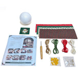 Christmas Patchwork Ball DIY Craft Kit for Adults Ornaments Style 1