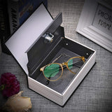 Secret Money Case  Key Lock Jewellery Security Box Black