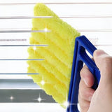 4Pcs Venetian Blind Cleaner Duster Tool with 7 Fingers