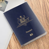 5PCS Transparent Passport Cover with Card Slots Protector Style 2