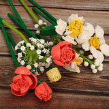 Wildflower Bouquet Building Blocks – Creative DIY Flower Model Toy Set for Home Decoration