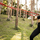 Heavy Duty Resistance Bands Set 5 Resistance Levels Fitness Exercise Bands for Home Workouts Strength Training