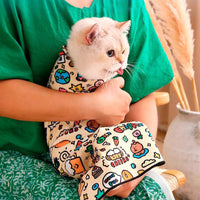 Anti-Escape Cat Grooming Wrap Mat Anti-Scratch Calming Wrap for Pet Nail Clipping Multifunctional Pet Mat
