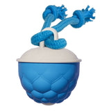 Touch-Activated Interactive Dog Ball Bouncing Jumping Rope Toy Blue