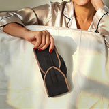 2-in-1 Overnight Mesh Hair Band with Hook and Loop for Short Hair Black and Brown
