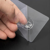 28Pcs Shower Caddy Adhesive Replacement Strong Adhesive Hooks for Bathroom