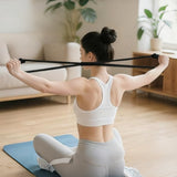 Yoga Set Pilates Essentials Kit for Women with Ring and Ball Black