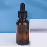 8 PCS Amber Glass Dropper Bottles 60ml for Health Personal Care