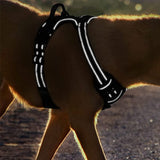 Adjustable Dog Harness Reflective No Pull Vest for Medium Large Dogs