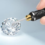 Electric Engraver Pen with 30 Bits & 3 Adjustable Speeds for Metal Wood Glass Silver