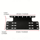 Number Plate Bullbar Frame For Driving Light Bar Mount Mounting Bracket