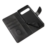 Snap-Lock Flip Cover Wallet Case for Pixel 10 and 10 Pro Flip Cover Black