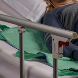 Absorbent Bed Pad Washable Leak-Proof with 8 Handles for Adults & Seniors