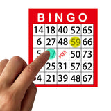 120PCS Colorful Bingo Cards Set for Party Classroom Family Games