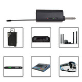 Plug and Play Wireless Microphone Rechargeable Karaoke Mic for Singing Speeches Events Gold