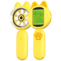 Kids Portable Microscope Mini Digital Microscope with LED Lights Yellow