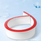 High Shower Threshold Water Dam Collapsible Shower Water Splash Guard for Curbless Shower Threshold Medium