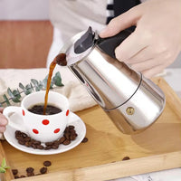 Espresso Coffee Maker Stainless Steel Coffee Pot