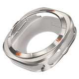 Full Cover Case and Glass Protector Compatible With Samsung Galaxy Watch Ultra 47mm Silver